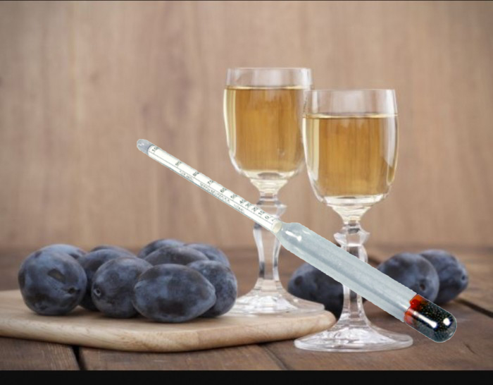 Image of Alcoolmetru tester tuica alcool 0-96 grade