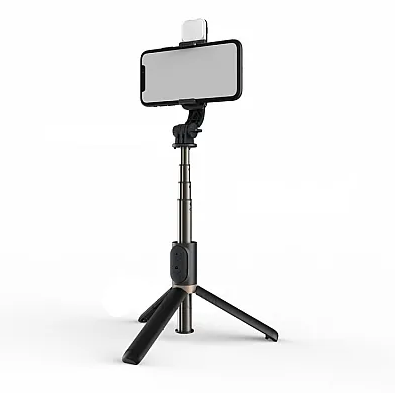 Selfie Stick Trepied cu Lumina Led Q03s