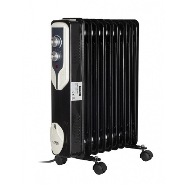 Calorifer electric, 2000W, 9 elementi, 3 trepte de putere,