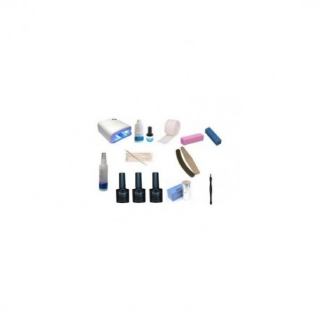 Kit profesional de manichiura pentru aplicarea ojei semipermanente