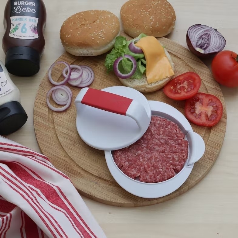 PRESA PENTRU CARNEA DE HAMBURGER BORAL, INTERIOR 12CM