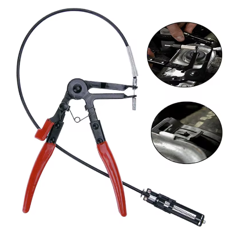 Cleste profesional demontare coliere cablu flexibil 15-630mm