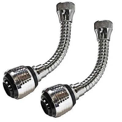 SET 2 RACORDURI FLEXIBILE UNIVERSALE ROBINET TURBO FLEX360