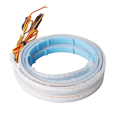 Set 2 Benzi LED Semnlaizare Usa Masina