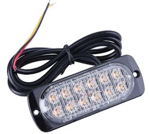 Far Lumini stroboscopice de urgenta 12 LED