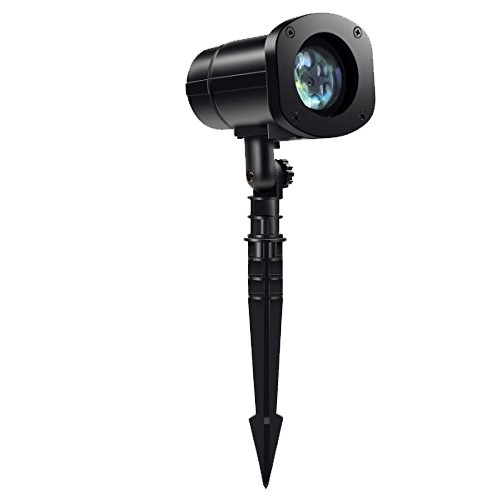 PROIECTOR EXTERIOR LASER CU ILUMINARE TEMATICA HALLOWEEN, CRACIUN
