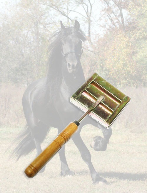 Tesala animale clasica cu maner lung