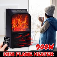 Aeroterma portabila Flame Heater cu Display Putere 900W