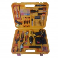 Trusa bormasina cu percutie, 2 baterii 28V + 110 accesorii