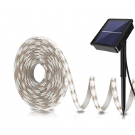 Banda led solara RGB cu panou solar si 5 moduri de iluminat