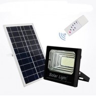 Panou solar cu proiector 100W, cu telecomanda