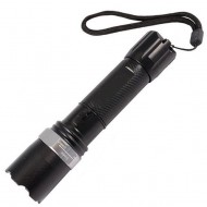 Lanterna LED 3W,cu acumulator, incarcator priza si masina,spot reglabil