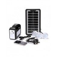 Kit de incarcare solara, 3 becuri LED, Functie Power Bank ,GD7