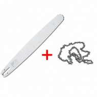 Set lama 35 cm si lant 50 dinti pas 3/8 pentru drujba