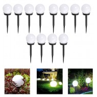 Set 12 lampi solare tip balon, pentru terasa sau gradina