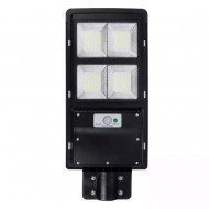 PROIECTOR STRADAL CU PANOU SOLAR INCORPORAT SI TELECOMANDA, 60 W
