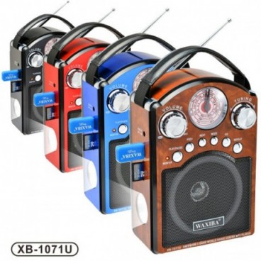 Radio multifunctional dotat cu mp3 player Waxiba XB-1071U