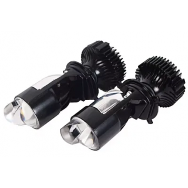Set 2 Becuri Auto H4 A7 Canbus 2 Faze 30000lm/Set temperatura 6000K