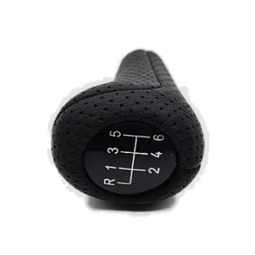 Nuca schimbator DZ04 Q4-2 viteze compatibila BMW E46, E60, E39, 6 trepte Piele Perforata
