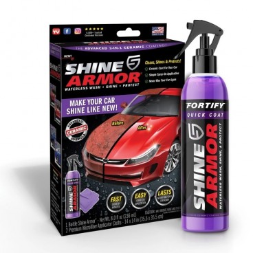Kit ceara lichida Shine Armor