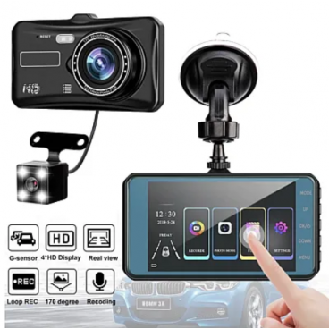 Camera Dvr Auto Dual Fata / Spate 1080P Full HD 170 Grade