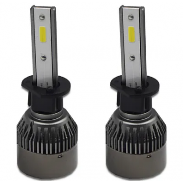 Set 2 becuri LED auto R6 H1 50W 6000k