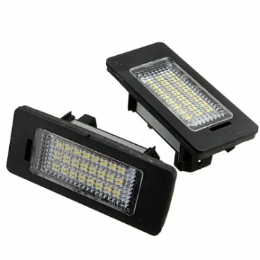 Set 2 x lampi numar LED BMW E39 E61 E91 E92 E93 E81 E82 X1/ E84 X5/E70 X6/E71
