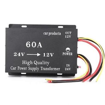 Convertor Auto 60A pentru Tensiune 24V - 12V