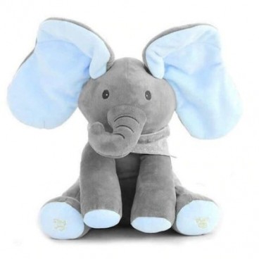 Elefant interactiv din plus, Vorbeste, canta si flutura urechile