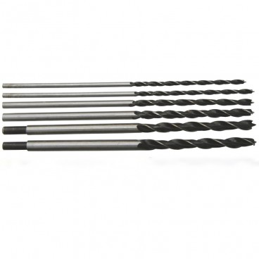 Set 6 piese burghie lemn 4-10 mm