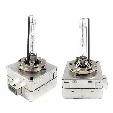Set 2 becuri Xenon METAL D3S White auto pentru far