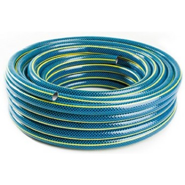 Furtun de gradina cu insertie, 1/2", 50 metri, 4 straturi, clasa 3 rezistenta, Bluebos Plus