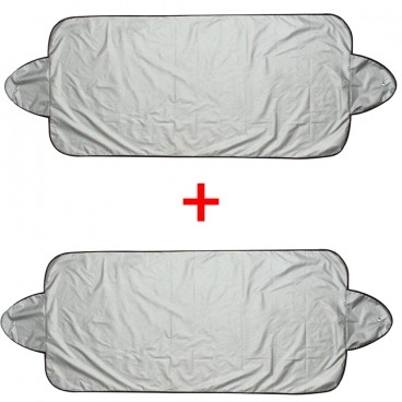 Pachet promotional prelata auto pentru parbriz 1+1 gratis