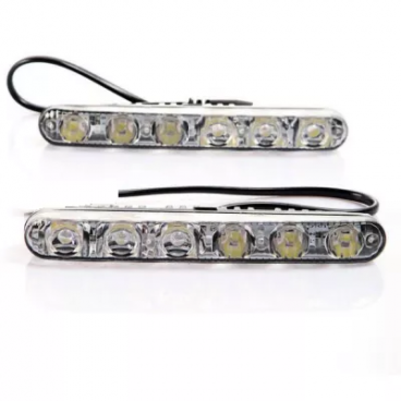 Set 2 proiectoare Lumini de zi DRL 6LED