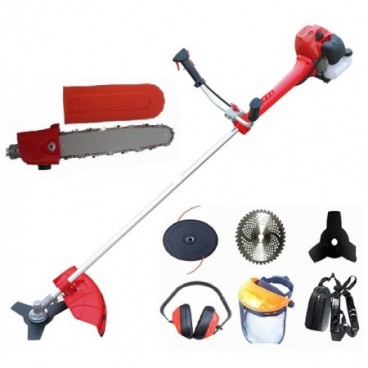 Pachet Motocoasa de umar 6 Cp + Accesoriu de taiat la inaltime