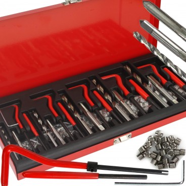 Kit de reparare filete deteriorate 131 elemente