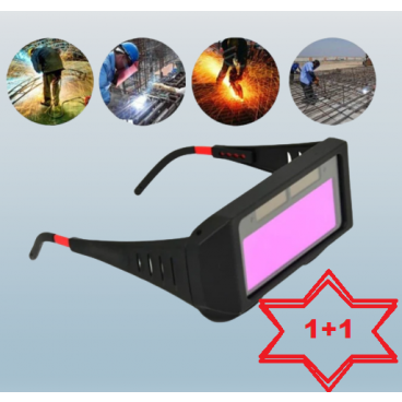 1+1 OCHELARI PROTECTIE SUDURA CU DISPLAY LCD CRISTALE LICHIDE AUTO-INTUNECARE