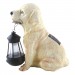 Lampa solara LED, caine cu felinar