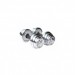 Set 2 piese gantere cromate 10KG