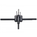 Carota/Burghie pentru lemn reglabila D 30 - 120 mm