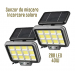 Proiector solar 288LED, 50W, senzor de miscare, HS-8022 telecomanda, 3 moduri de iluminare