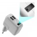 Incarcator dublu pentru telefon cu camera spion