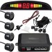 SENZORI PARCARE, CU DISPLAY LED, 4 SENZORI, NEGRU GENIUSPARK