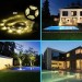 Banda led solara RGB cu panou solar si 5 moduri de iluminat