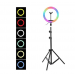 Lampa circulara profesionala LED Ring Light RGB Andowl Q MG34