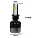 Set 2 Becuri Led H3 Auto R6 80W - 4000Lm - 6000k