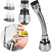 SET 2 RACORDURI FLEXIBILE UNIVERSALE ROBINET TURBO FLEX360