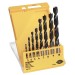 Set 8 burghie spirale Lemn dimensiuni 3-10 mm