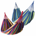 OFERTA HAMAC MULTICOLOR DIN BUMBAC CU HUSA DE TRANSPORT, 1+1 CADOU