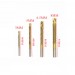Trusa set 4 spirale freza metal, lemn cu 5 muchii de taiere